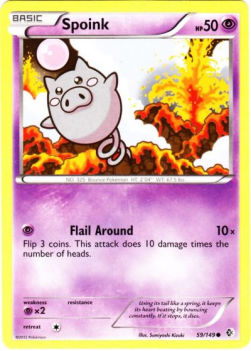 Spoink⁣ - Boundaries Crossed⁣ (Common)⁣ [59]