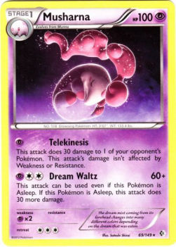 Musharna⁣ - Boundaries Crossed⁣ (Rare)⁣ [69]