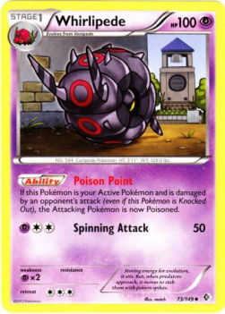 Whirlipede - Boundaries Crossed (Uncommon) [BCR-73]