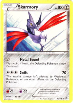Skarmory⁣ - Boundaries Crossed⁣ (Uncommon)⁣ [96]