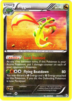 Flygon⁣ - Boundaries Crossed⁣ (Holo Rare)⁣ [99]