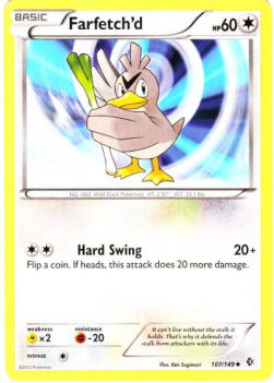 Farfetch'd⁣ - Boundaries Crossed⁣ (Uncommon)⁣ [107]