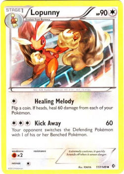 Lopunny⁣ - Boundaries Crossed⁣ (Uncommon)⁣ [117]