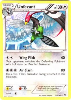 Unfezant⁣ - Boundaries Crossed⁣ (Rare)⁣ [125]