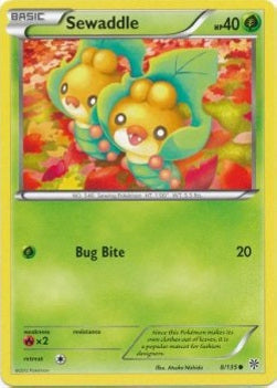 Sewaddle⁣ - Plasma Storm⁣ (Common)⁣ [8]