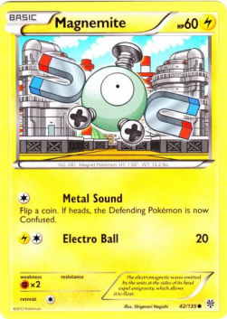 Magnemite⁣ - Plasma Storm⁣ (Common)⁣ [42]