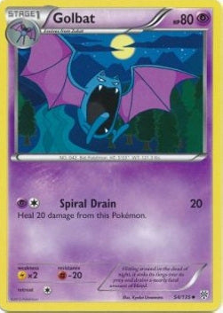 Golbat⁣ - Plasma Storm⁣ (Uncommon)⁣ [54]