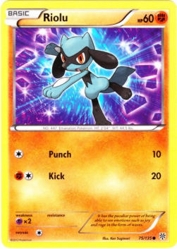 Riolu⁣ - Plasma Storm⁣ (Common)⁣ [75]