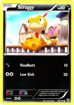 Scraggy⁣ - Plasma Storm⁣ (Common)⁣ [85]