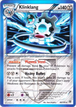 Klinklang⁣ - Plasma Storm⁣ (Holo Rare)⁣ [90]