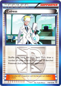 Colress⁣ - Plasma Storm⁣ (Uncommon)⁣ [118]
