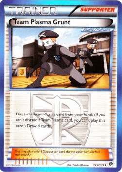 Team Plasma Grunt⁣ - Plasma Storm⁣ (Uncommon)⁣ [125]