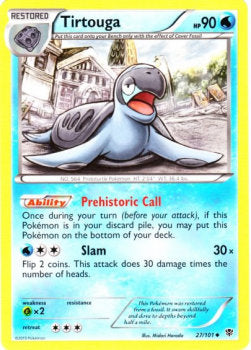 Tirtouga⁣ - Plasma Blast⁣ (Uncommon)⁣ [27]