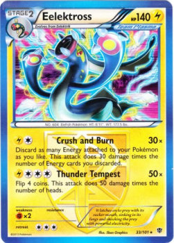 Eelektross - Plasma Blast (Holo Rare) [PLB-33]