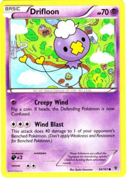 Drifloon⁣ - Plasma Blast⁣ (Common)⁣ [34]