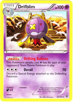 Drifblim⁣ - Plasma Blast⁣ (Rare)⁣ [35]