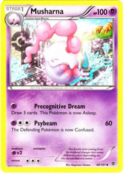 Musharna⁣ - Plasma Blast⁣ (Uncommon)⁣ [40]