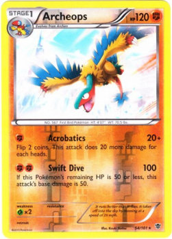 Archeops⁣ - Plasma Blast⁣ (Holo Rare)⁣ [54]