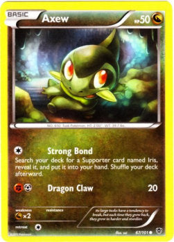 Axew⁣ - Plasma Blast⁣ (Common)⁣ [67]