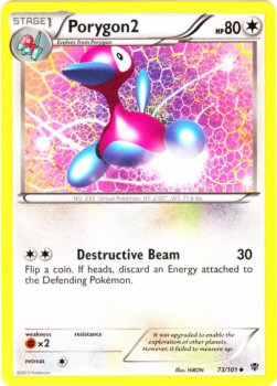 Porygon2⁣ - Plasma Blast⁣ (Uncommon)⁣ [73]