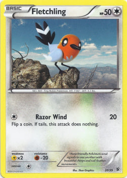 Fletchling⁣ - XY Kalos Starter Set⁣ (Common)⁣ [31]