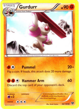 Gurdurr⁣ - XY⁣ (Uncommon)⁣ [66]