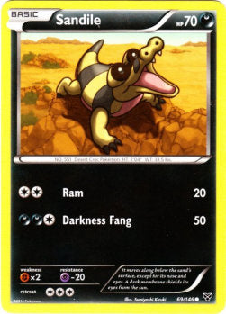 Sandile⁣ - XY⁣ (Common)⁣ [69]