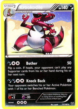 Krookodile⁣ - XY⁣ (Rare)⁣ [71]