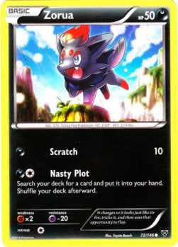 Zorua⁣ - XY⁣ (Common)⁣ [72]