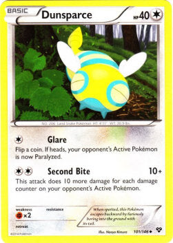 Dunsparce⁣ - XY⁣ (Uncommon)⁣ [101]