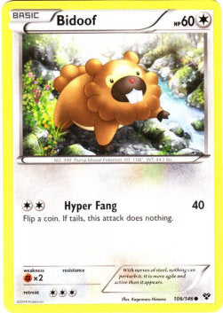 Bidoof⁣ - XY⁣ (Common)⁣ [106]
