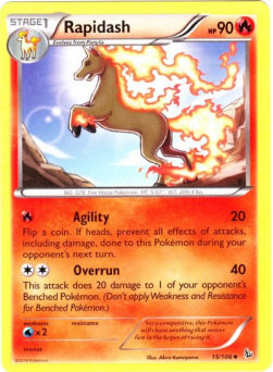 Rapidash⁣ - Flashfire⁣ (Uncommon)⁣ [15]