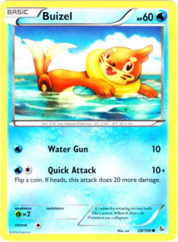 Buizel⁣ - Flashfire⁣ (Common)⁣ [28]