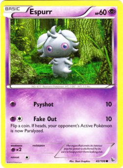 Espurr⁣ - Flashfire⁣ (Common)⁣ [42]