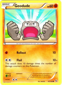 Geodude⁣ - Flashfire⁣ (Common)⁣ [45]