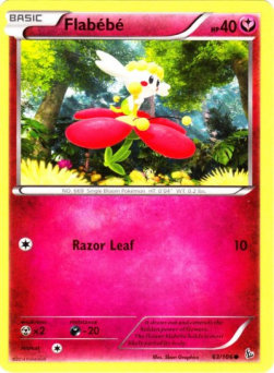 Flabébé⁣ - Flashfire⁣ (Common)⁣ [63]