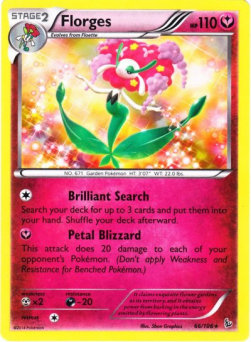 Florges⁣ - Flashfire⁣ (Holo Rare)⁣ [66]