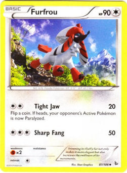 Furfrou⁣ - Flashfire⁣ (Uncommon)⁣ [87]