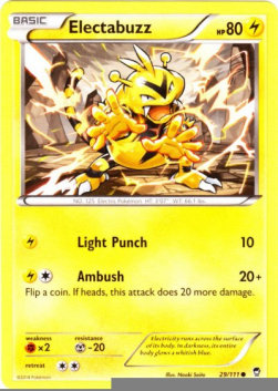 Electabuzz⁣ - Furious Fists⁣ (Common)⁣ [29]