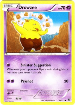 Drowzee⁣ - Furious Fists⁣ (Common)⁣ [35]