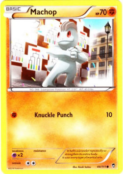 Machop⁣ - Furious Fists⁣ (Common)⁣ [44]