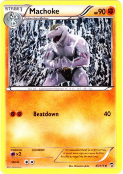 Machoke⁣ - Furious Fists⁣ (Uncommon)⁣ [45]