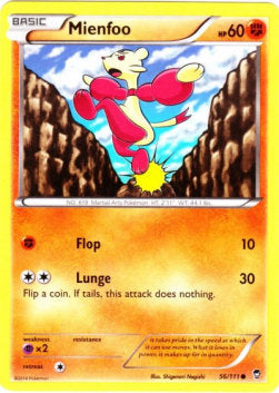 Mienfoo⁣ - Furious Fists⁣ (Common)⁣ [56]