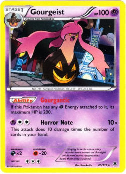 Gourgeist⁣ - Phantom Forces⁣ (Holo Rare)⁣ [45]