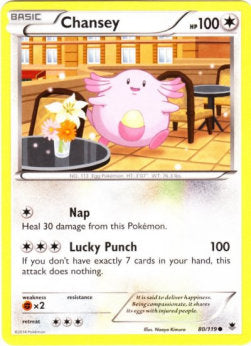 Chansey⁣ - Phantom Forces⁣ (Common)⁣ [80]
