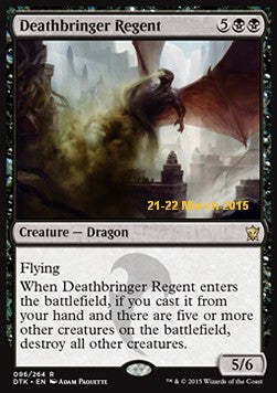 Deathbringer Regent⁣ - Dragons Of Tarkir: Promos⁣ (Rare)⁣ [96]