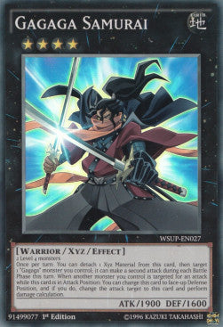 Gagaga Samurai⁣ - World Superstars⁣ (Super Rare)⁣ [027]