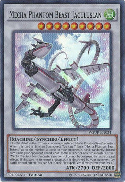 Mecha Phantom Beast Jaculuslan⁣ - World Superstars⁣ (Super Rare)⁣ [034]
