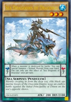 Sea Dragoons of Draconia (V.2 - Ultra Rare)⁣ - Crossed Souls⁣ (Ultra Rare)⁣ [SP1]