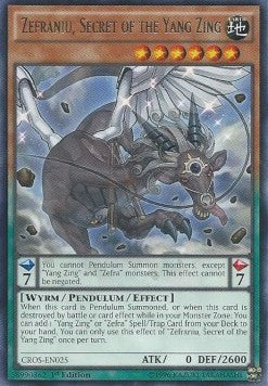 Zefraniu, Secret of the Yang Zing⁣ - Crossed Souls⁣ (Rare)⁣ [025]